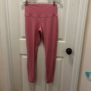 🍋 LIKE NEW Lululemon Align High-Rise Pant 28" - Pink Blossom - Sz 8